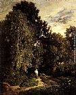 Famous Small Paintings - Path In A Small Wood